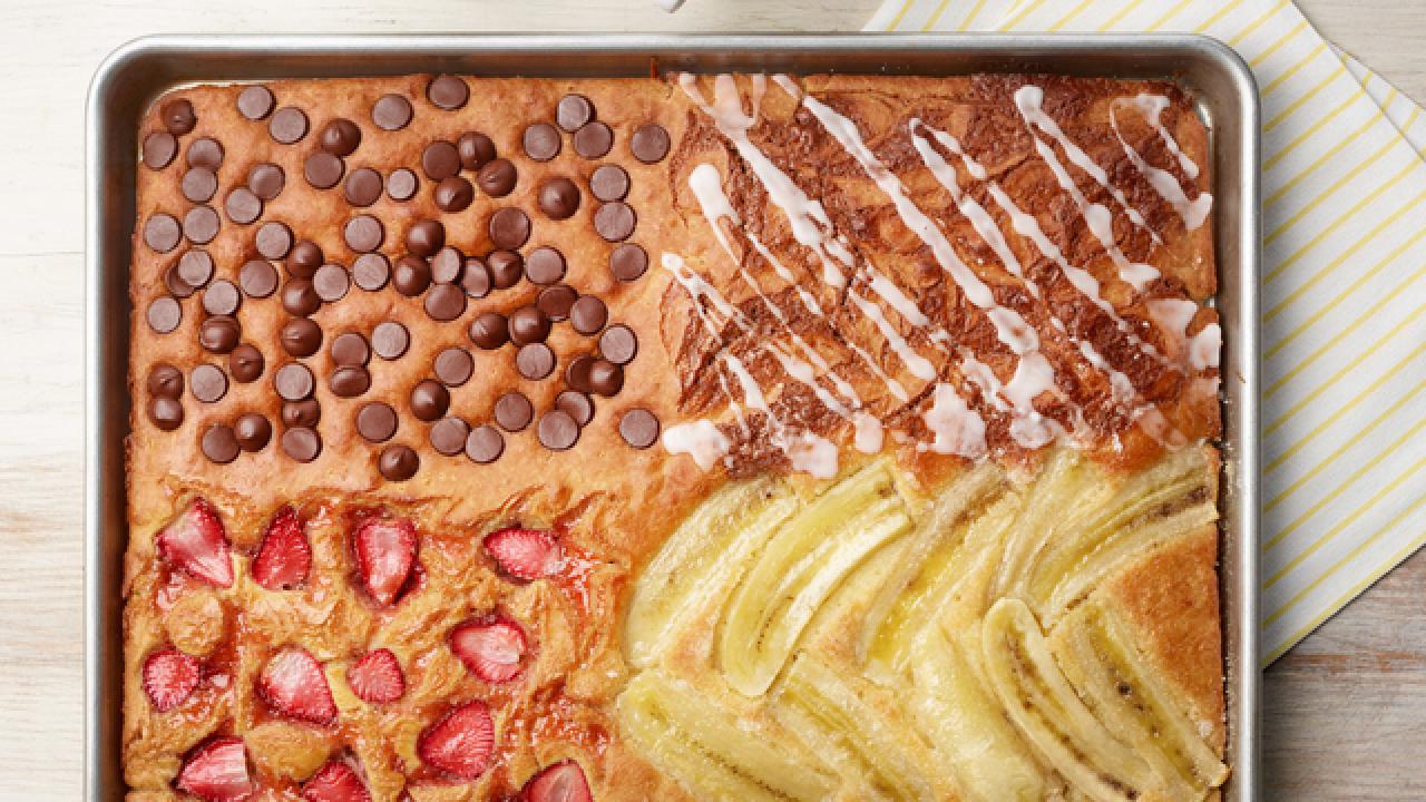 Food Network Shows How to Make Four-Flavor Sheet-Pan Pancakes