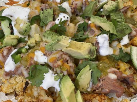 Cheesy Cauliflower Nachos