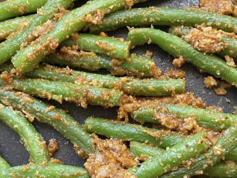 Almond Butter Green Bean Sabzi