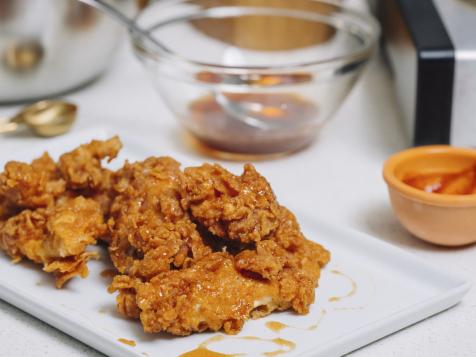 Hot Honey Fried Chicken Strips