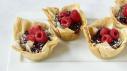 Mini Chocolate-Raspberry Tarts