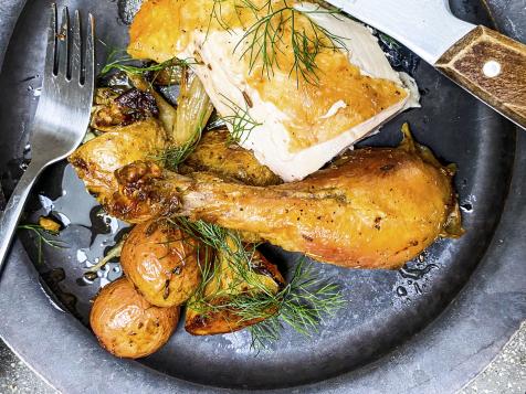 Roast Chicken with Potatoes