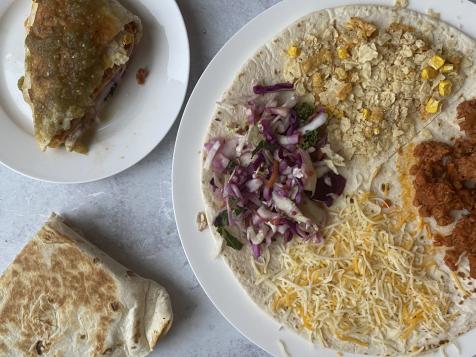 Crunchy Meatless Taco Wraps