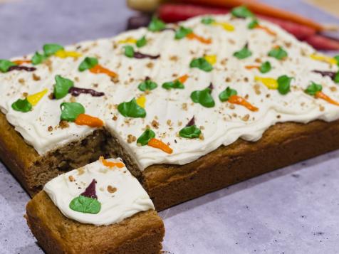 Vegan Rainbow Carrot Cake