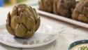 Steamed Whole Artichokes with Spicy Lemon Caper Mayonnaise