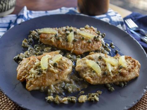 Chicken Scaloppini with Lemon-Caper Sauce