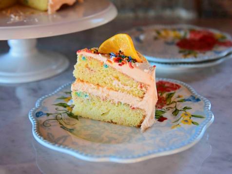 Clementine Sprinkle Cake