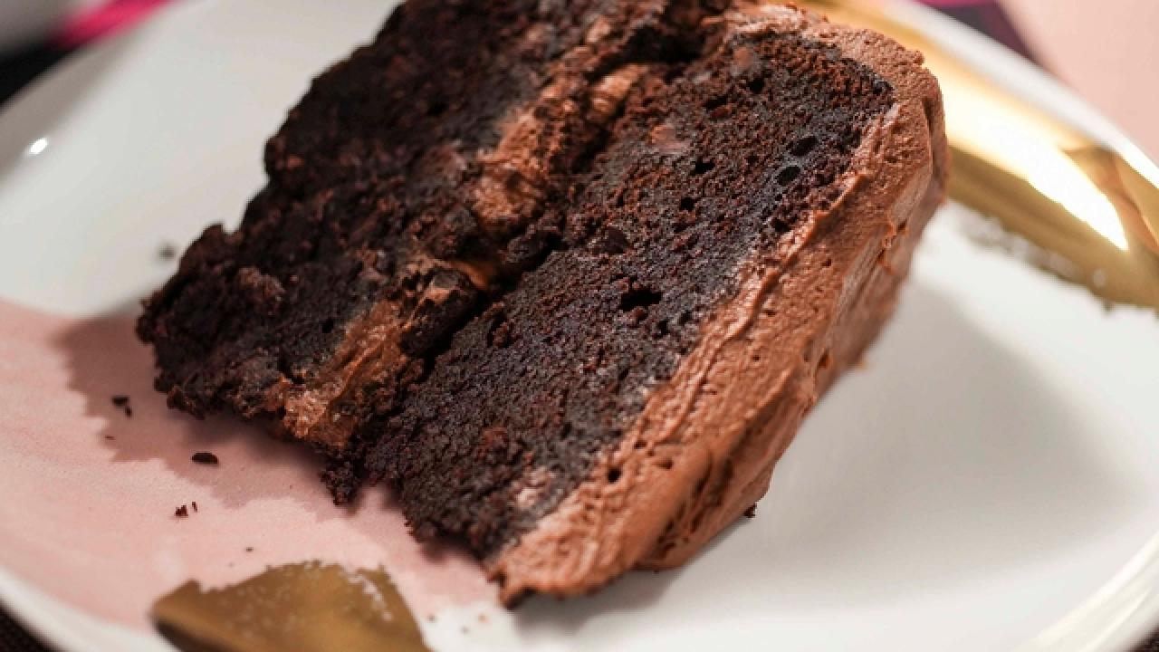 Chocolate Cake with Chocolate Frosting
