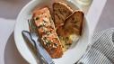 Creamy Salmon Scampi