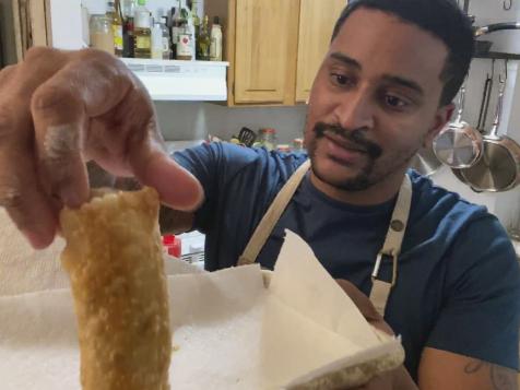 BBQ Brisket Egg Rolls