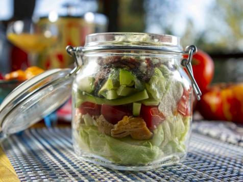 Cobb Salad in a Jar