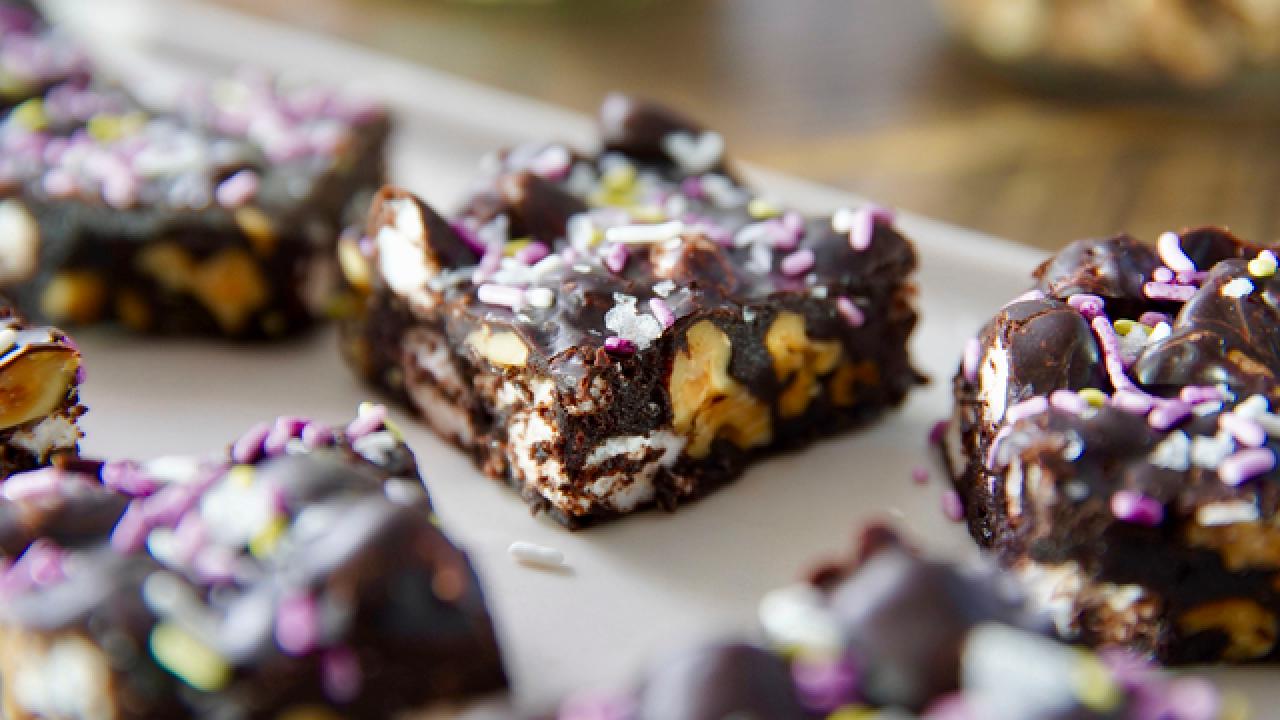 Rocky Road Fudge