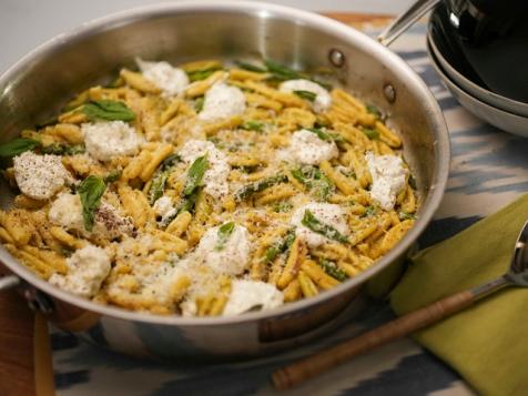 Cavatelli with Asparagus, Lemon and Fresh Ricotta