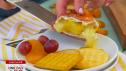 Grilled Brie with Pineapple and Prosciutto