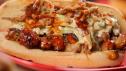 BBQ Pork Chislic Sandwich