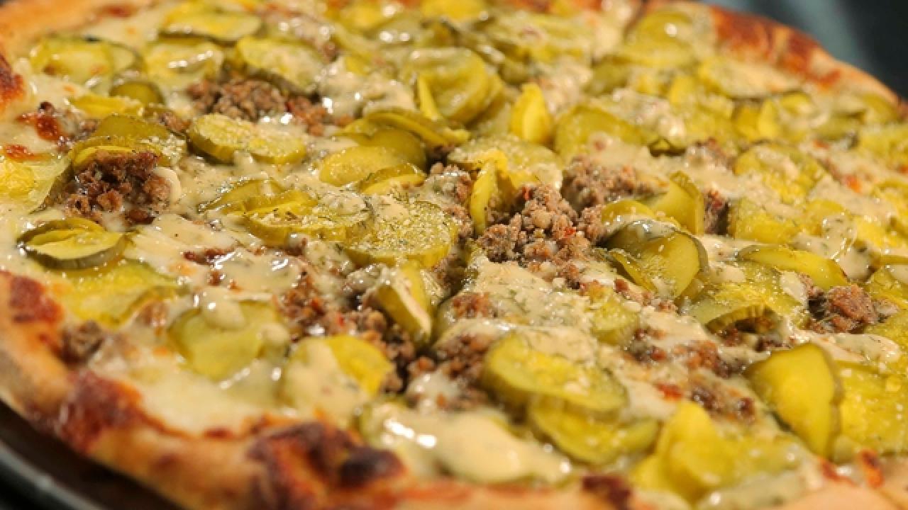 Burning Bumblebee Pizza