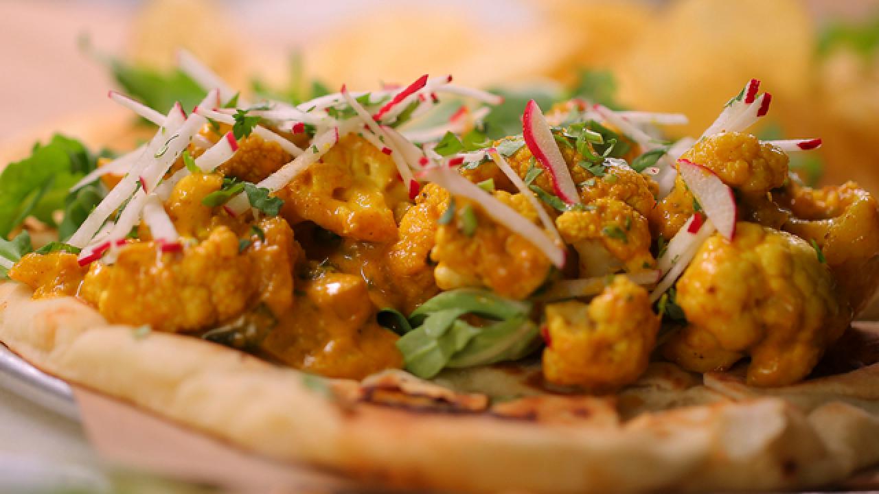 Curried Cauliflower Sandwich