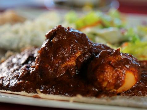 Ethiopian Crepes and Chicken