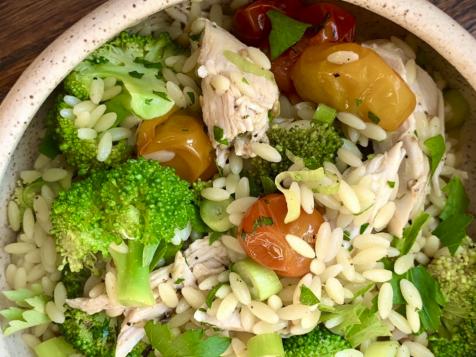 Orzo Salad with Chicken