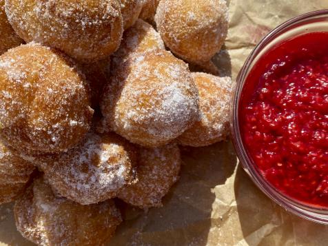 Ricotta Fritters with Jam