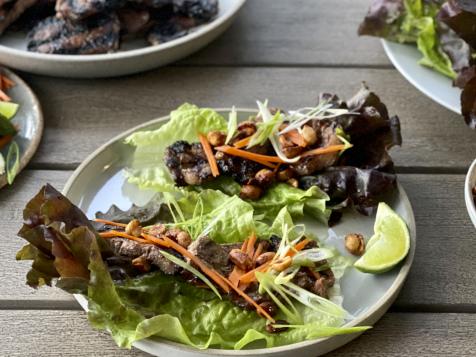 Grilled Short Rib Lettuce Cups