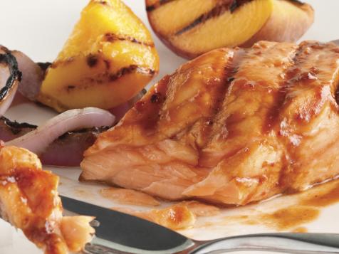Sweet and Spicy Grilled Salmon