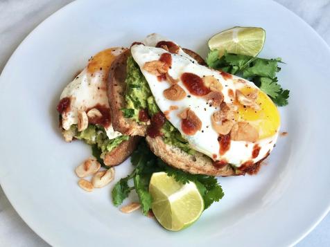 Avocado Toasts with Fried Eggs