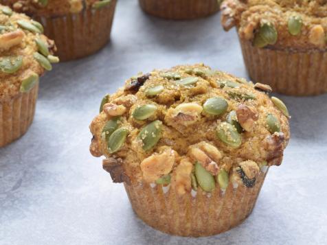 Pumpkin Walnut Crunch Muffins