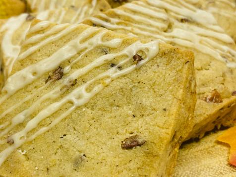 Vegan Banana Pecan Shortbread