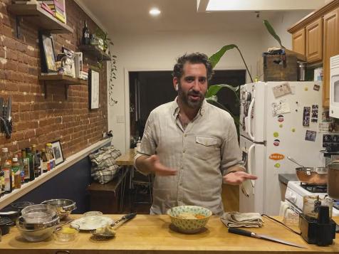 French Onion Matzo Balls