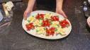 Poinsettia Pinwheel Cookies