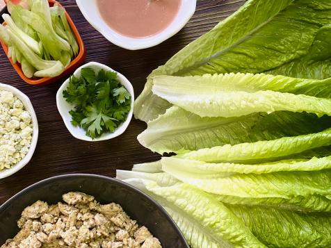 Buffalo Chicken Lettuce Cups