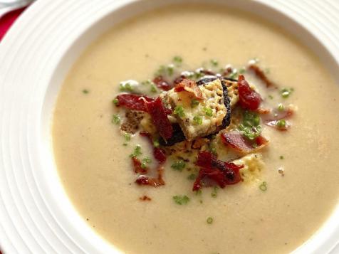 Apple-Cheddar Soup With Bacon
