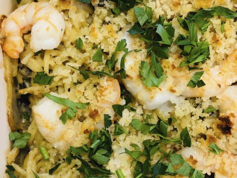Shrimp Scampi Tetrazzini