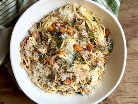 Roasted Butternut Squash Pasta