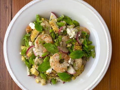 Shrimp and Snap Pea Salad