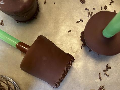 Mint Ice Cream Pops