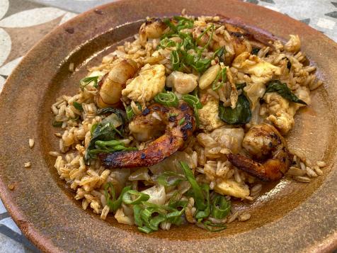 Kimchi and Shrimp Fried Rice