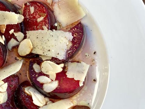 Plum Almond Salad