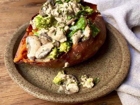 Loaded Sweet Potatoes