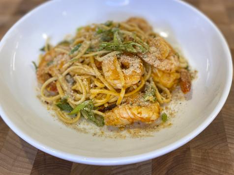 Sambal Shrimp Linguine