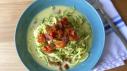 Cheesy Zucchini Noodles