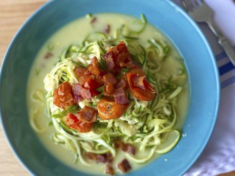 Cheesy Zucchini Noodles