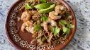 Fideo con Camarones