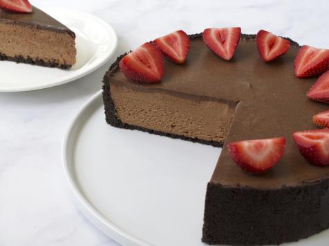 No-Bake Chocolate Cheesecake