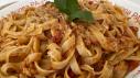 Crab and Tomato Fettuccine