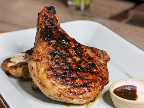 Hoisin-Glazed Pork Chops