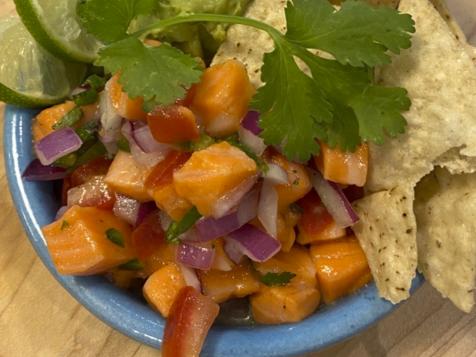 Salmon Ceviche with Chiles