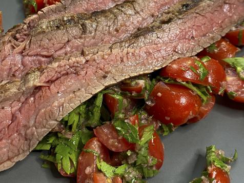 Grilled Steak with Tapenade