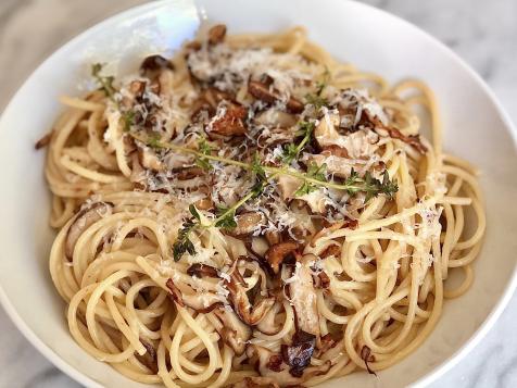 Crispy Mushroom Cacio e Pepe